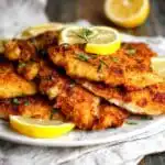 best matzo meal chicken recipe crispy golden cutlets with parsley and lemon