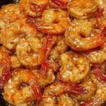 Honey buttered shrimp recipe in garlic butter glaze